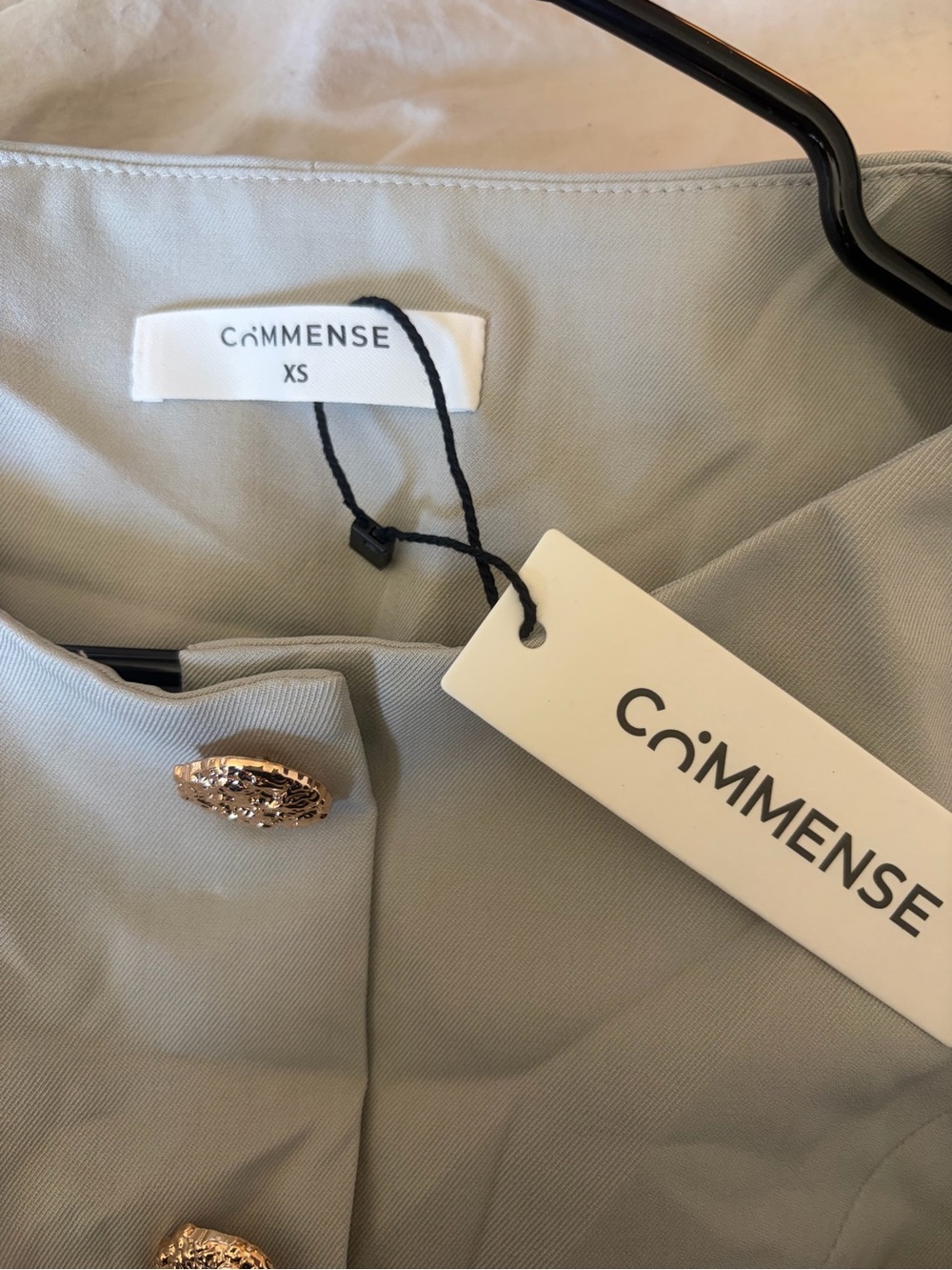 Commense Tailored Button Front Vest - Picture 5 of 5